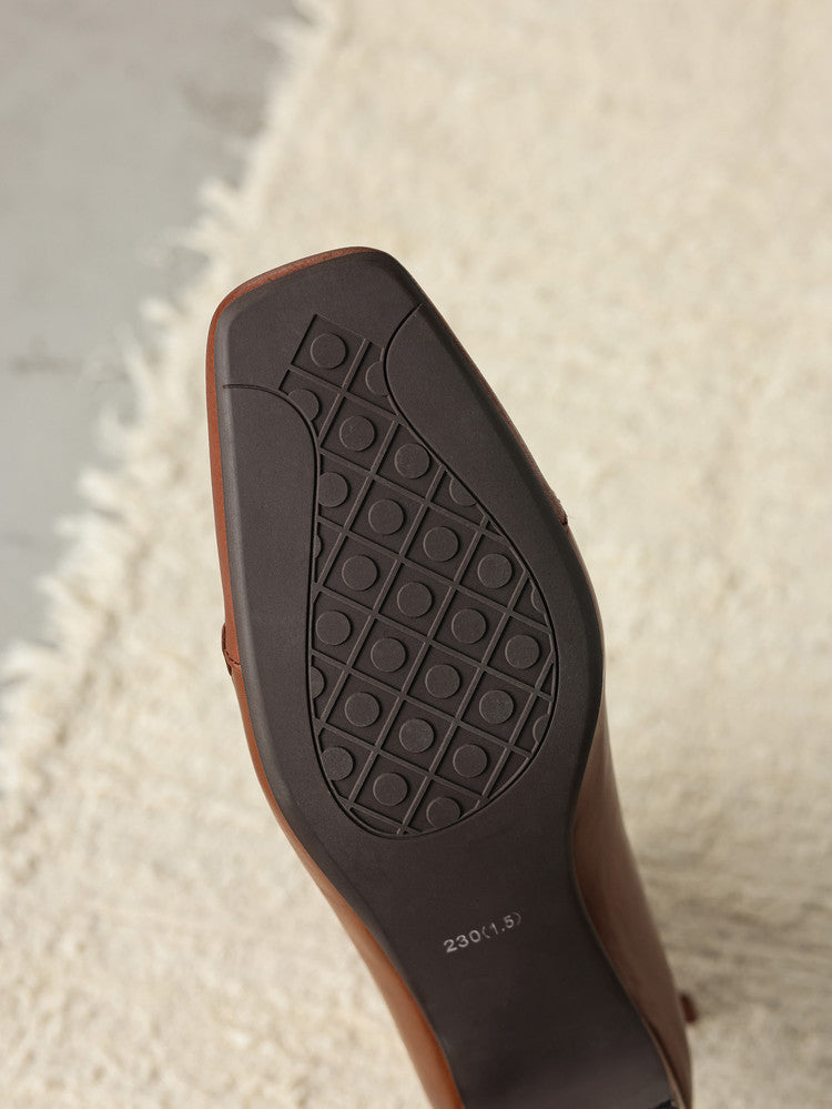 French Square Toe Stretch Boots