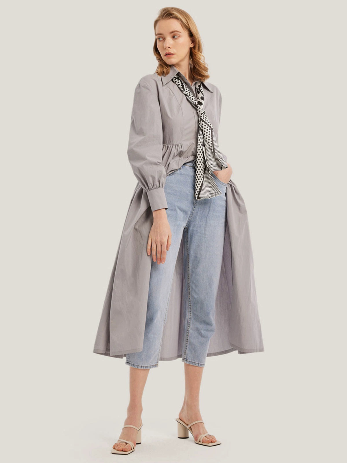 GH Longline Cotton Shirtdress