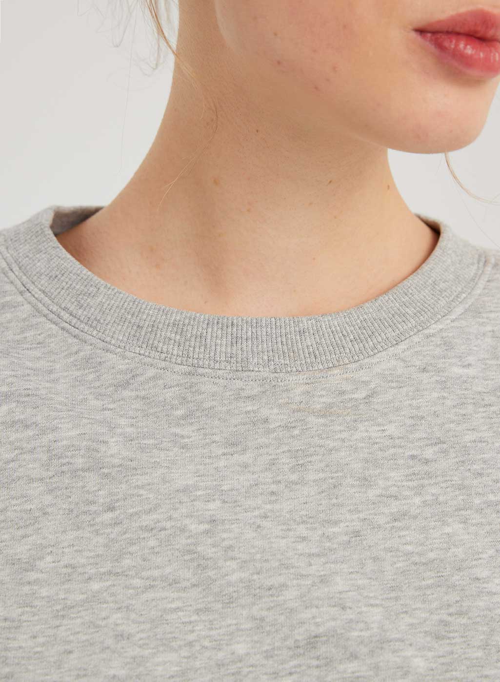Drop Shoulder Loose Sweatshirt