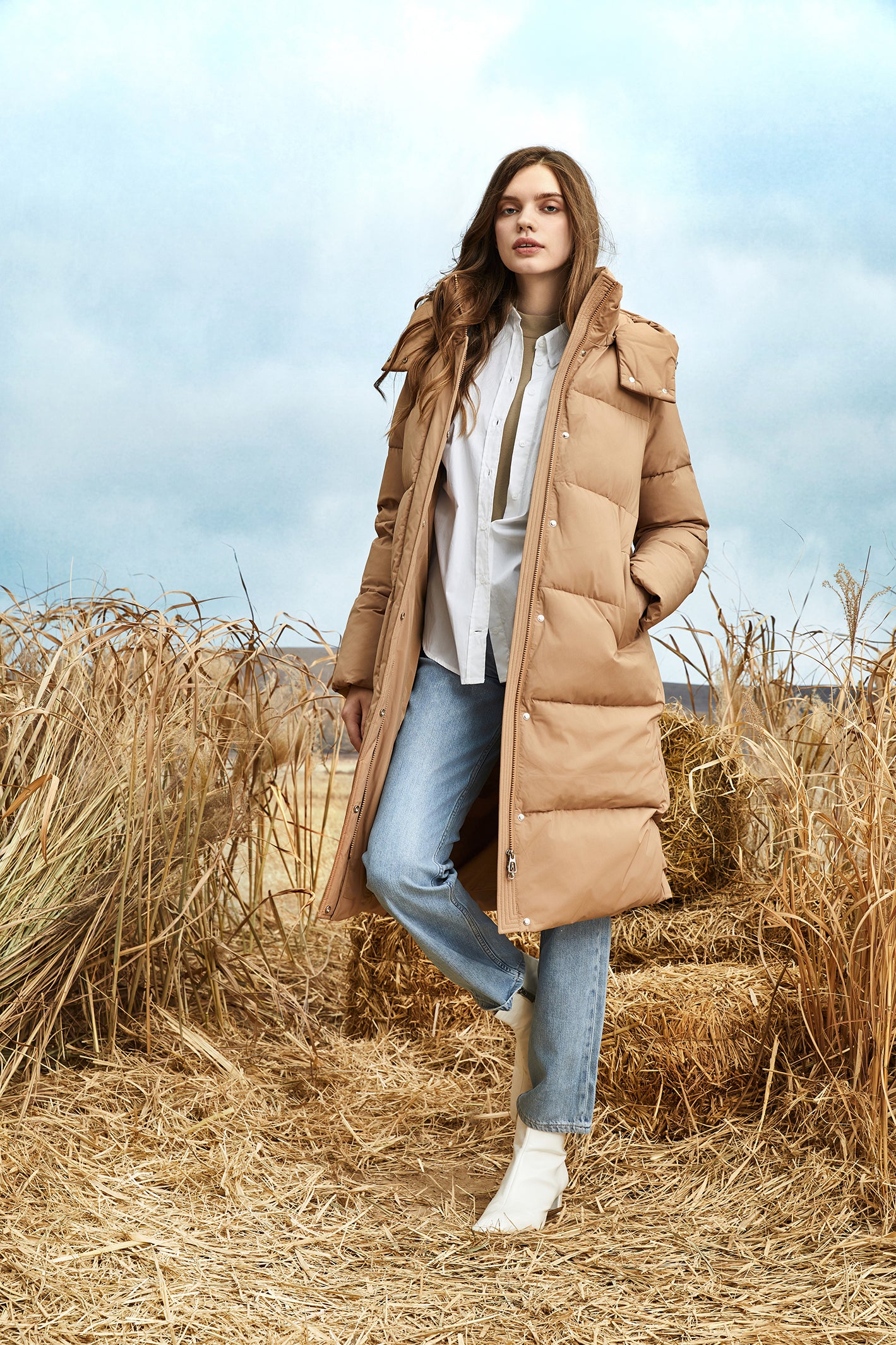 ArcticEase Long Puffer Coat