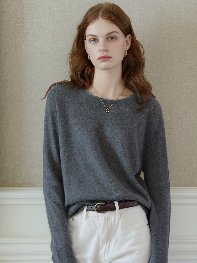 Cashmere Crew-neck Sweater