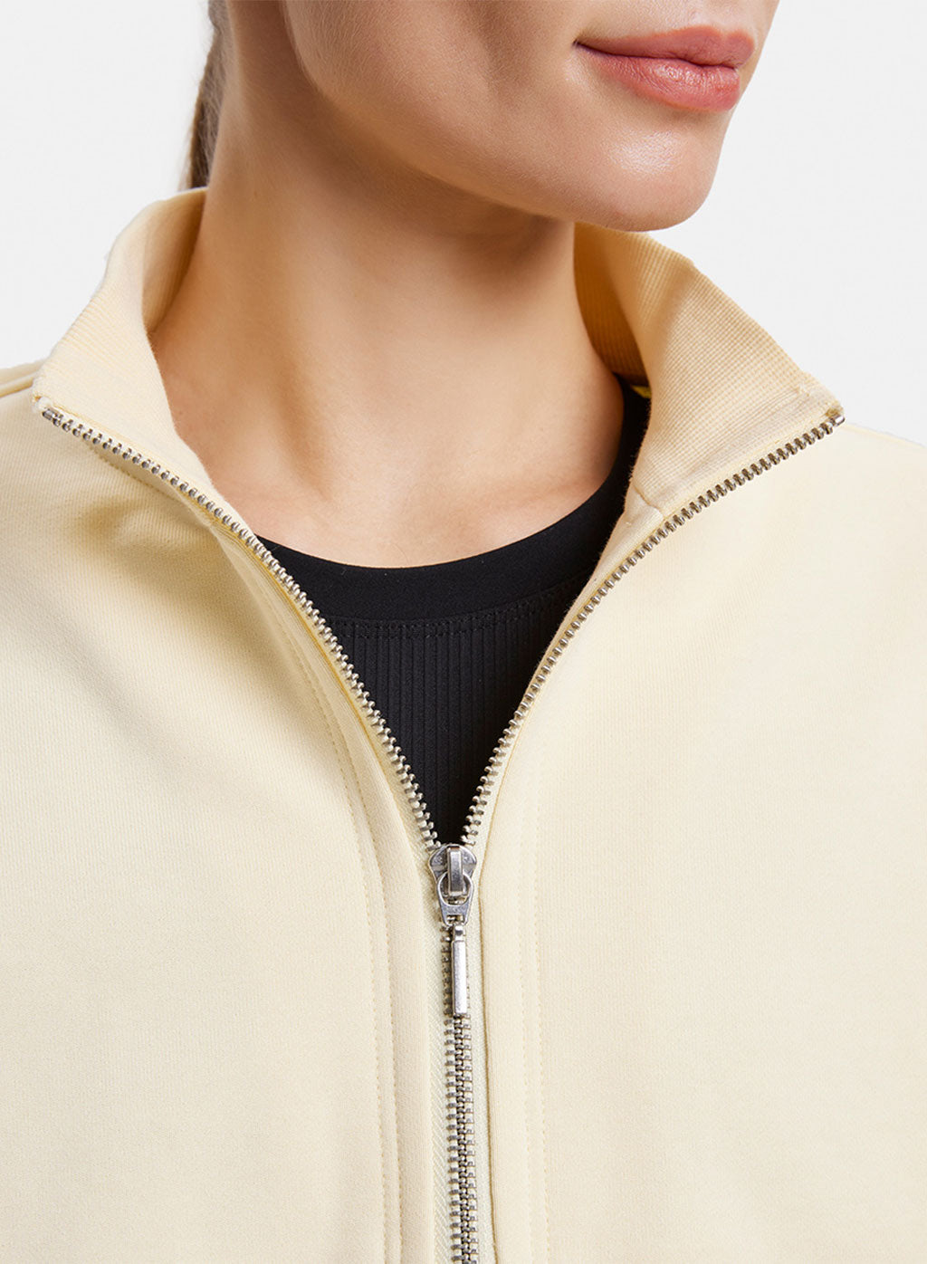 Zip Front Bomber Jacket