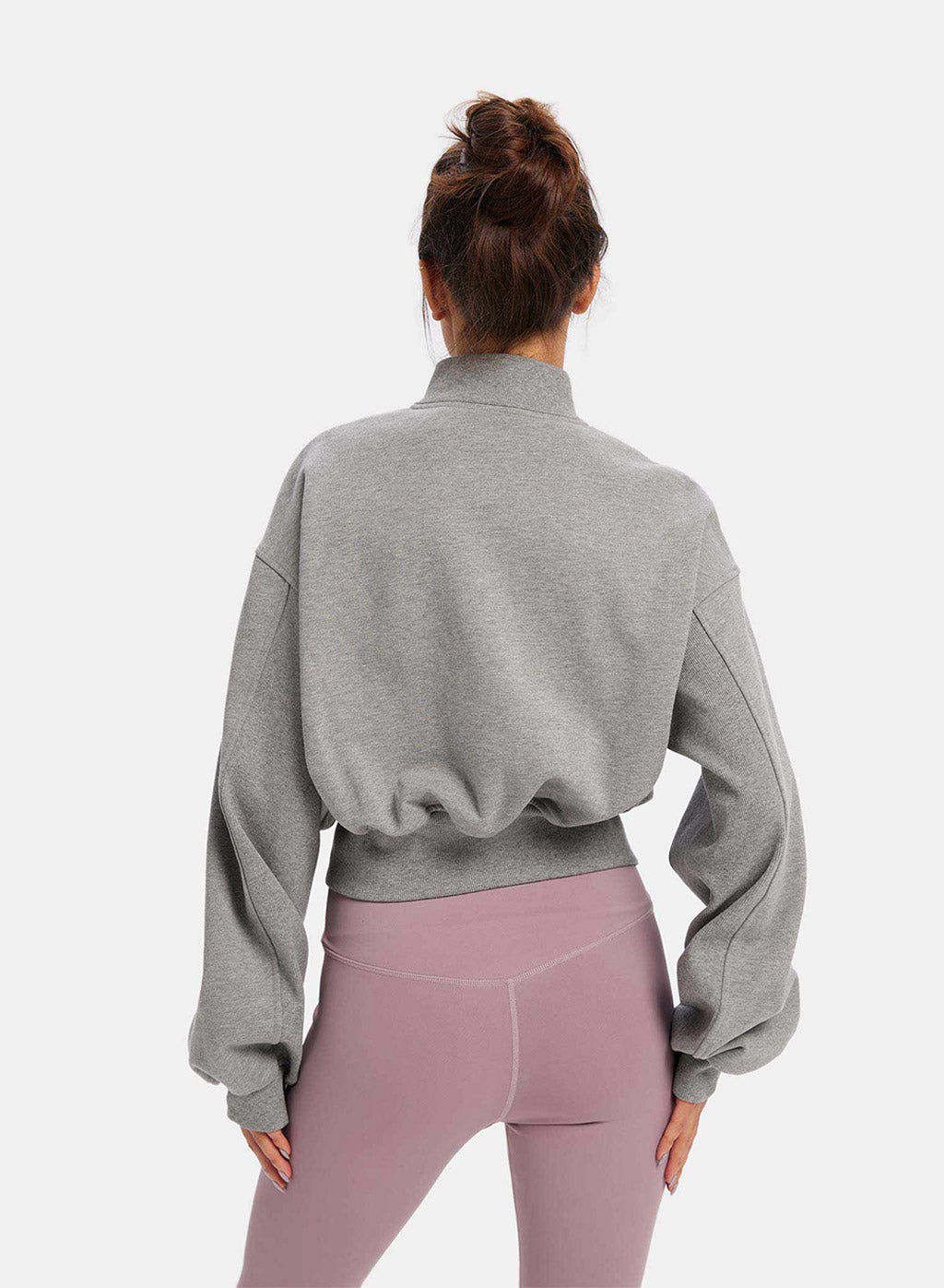 Zip Front Bomber Jacket