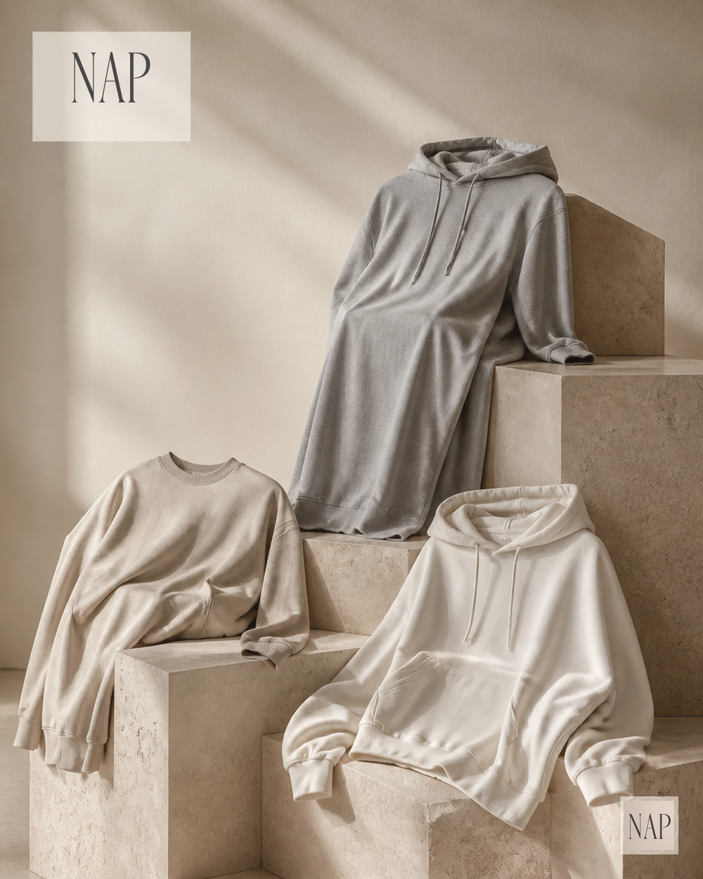 The NAP Cotton Lounge Edit: Compare Hoodie Dress, Sweatshirt and Raglan Hoodie Before Checkout