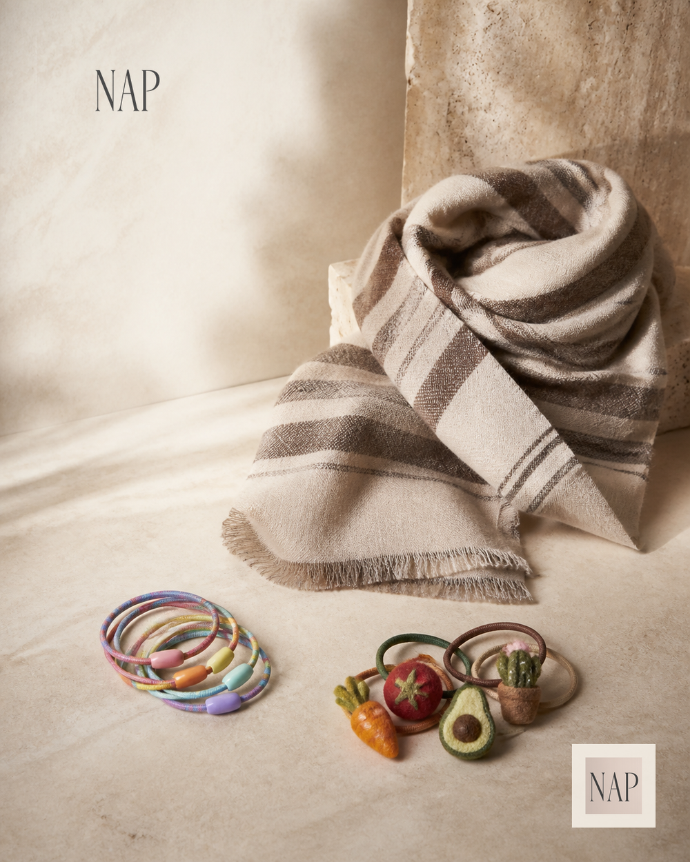 The NAP Accessories Edit: Compare Scarf and Hair-Tie Sets Before Checkout