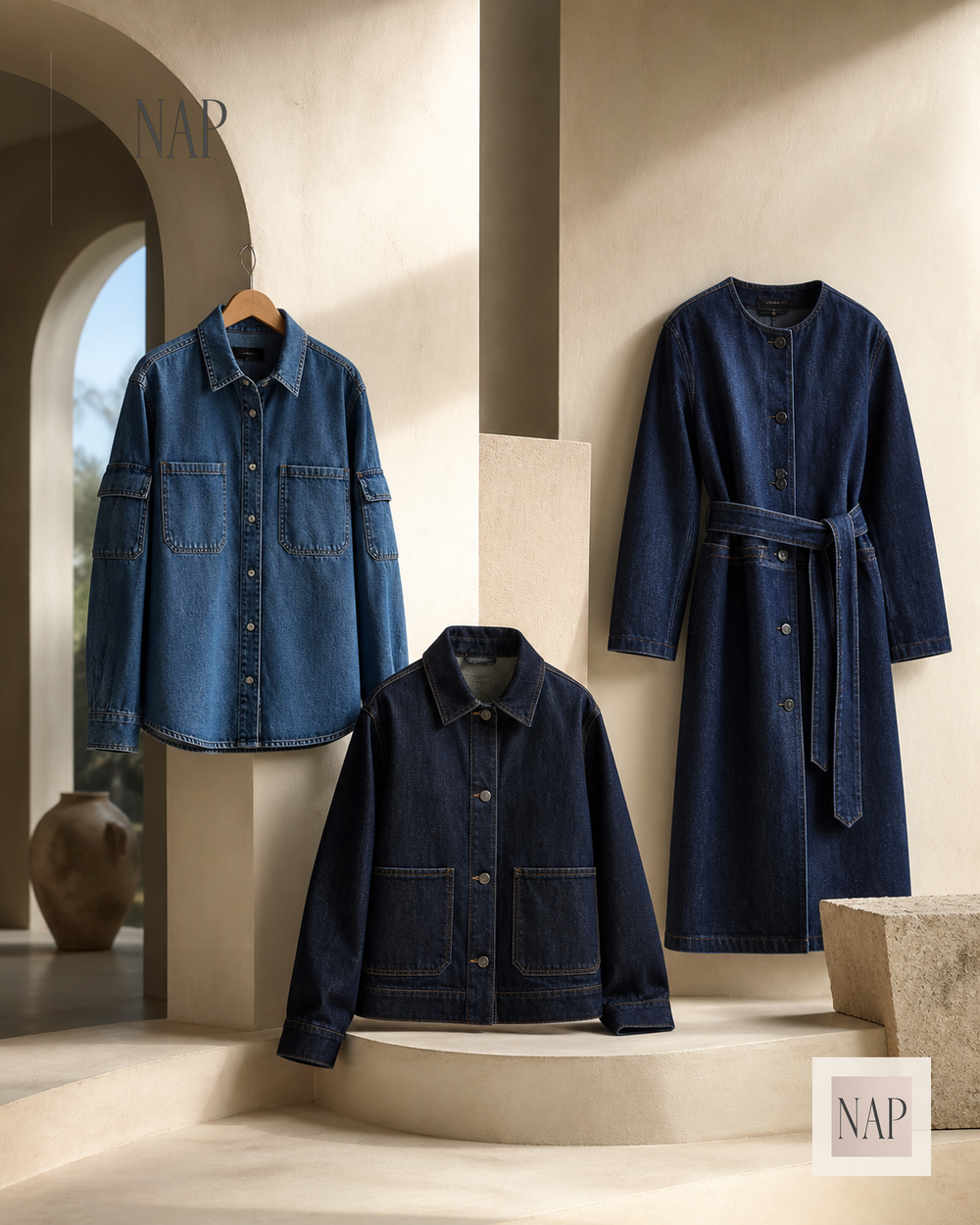 The NAP Denim Layer Edit: Compare Shirt, Jacket and Coat Before Checkout