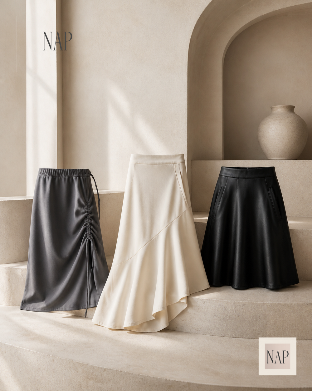 The NAP Skirt Edit: Compare Waist, Hem and Material Before Checkout