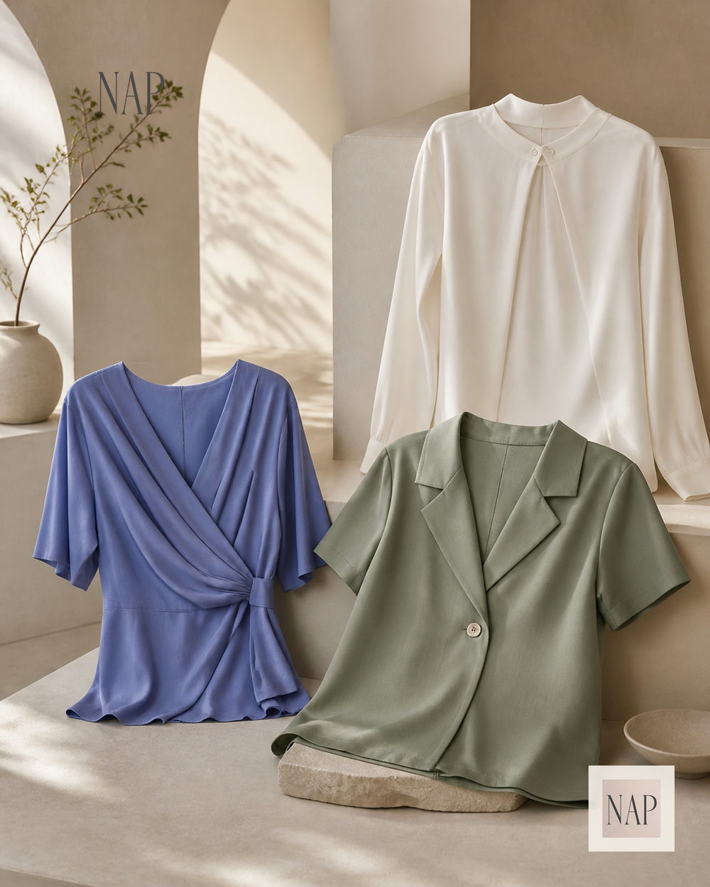 The NAP Top Edit: Compare Neckline, Sleeve and Closure Before Checkout