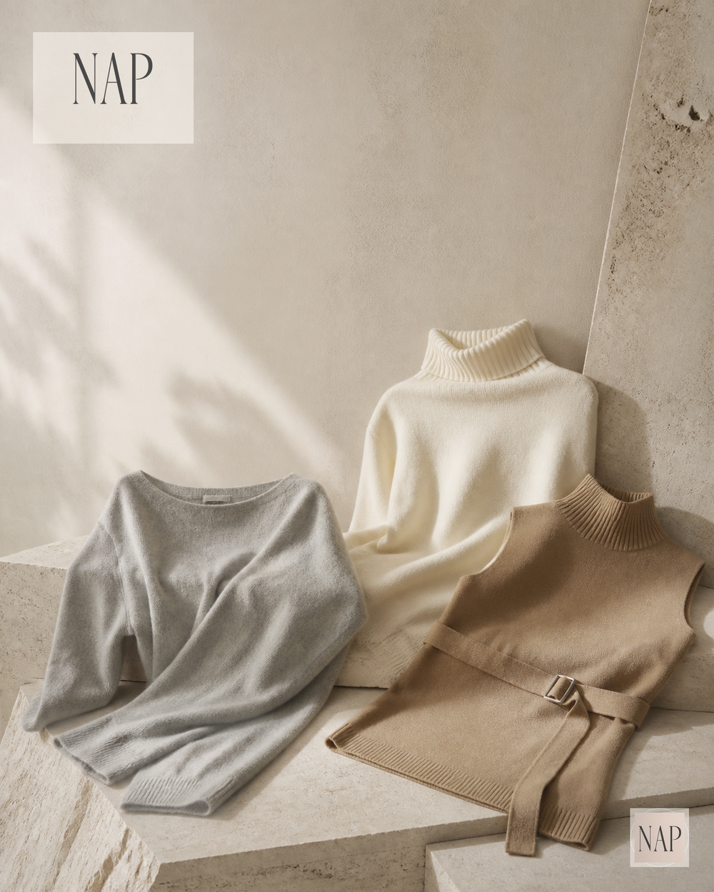 The NAP Wool Layer Edit: Compare Boatneck, Turtleneck and Merino Vest Before Checkout