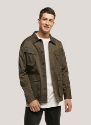 Cotton Lightweight Multi Pocket Jacket – Nap Loungewear Outerwear