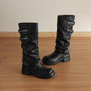 Women's Slouchy Stacked Knee - High Boots
