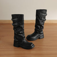 Women's Slouchy Stacked Knee - High Boots