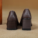 Retro Versatile Commuter Leather Shoes