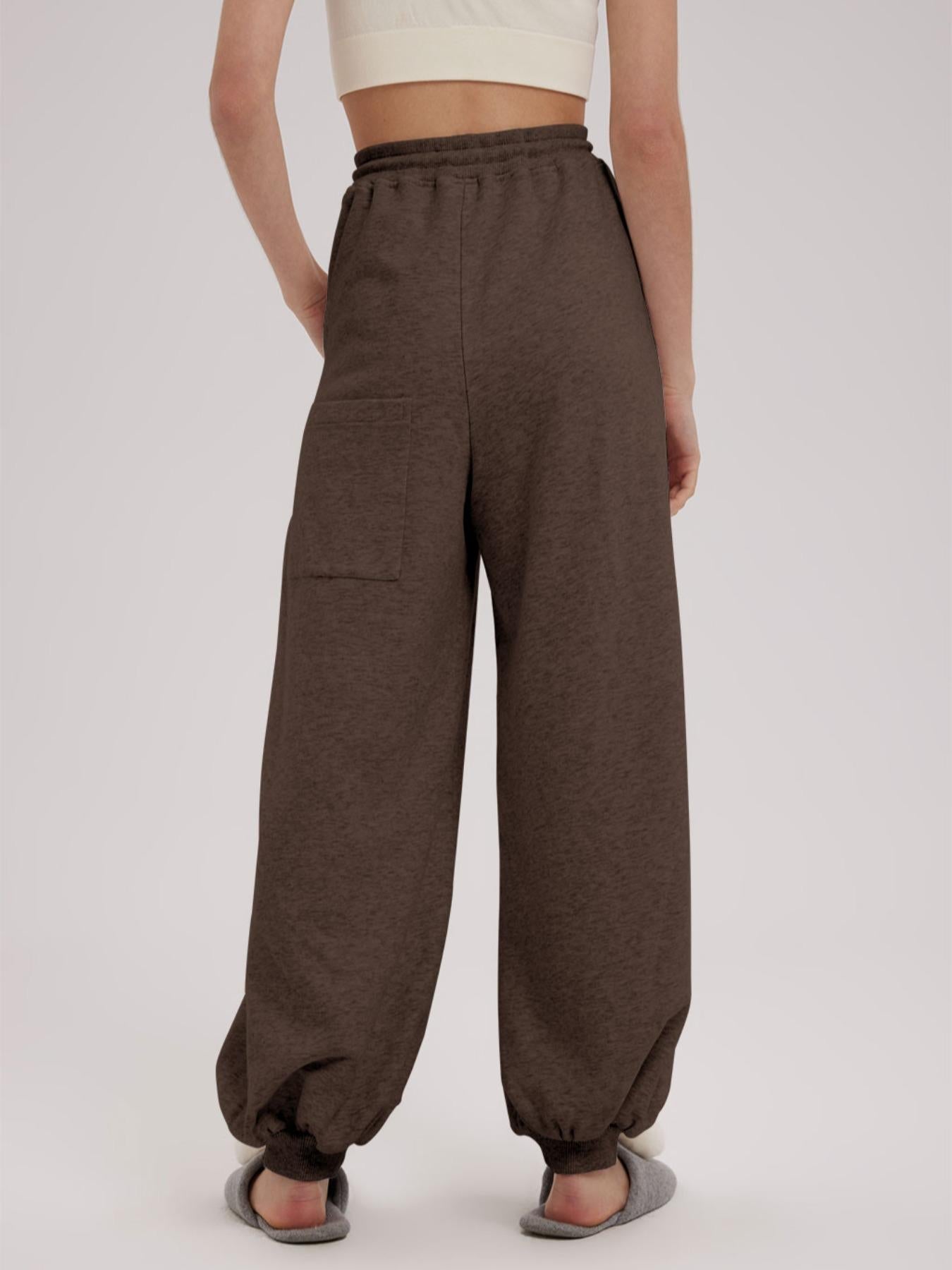 Basic Drawstring Sweatpants