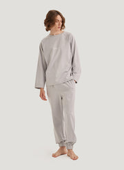 Long-Sleeve Graphic Logo Top