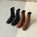 French Square Toe Stretch Boots