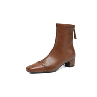 French Square Toe Stretch Boots