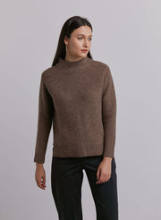 Side Slit Wool-Yak Blend Jumper – Nap Loungewear Sweaters & Knitwear