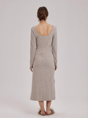 NAP Belted Knit Bodycon Dress