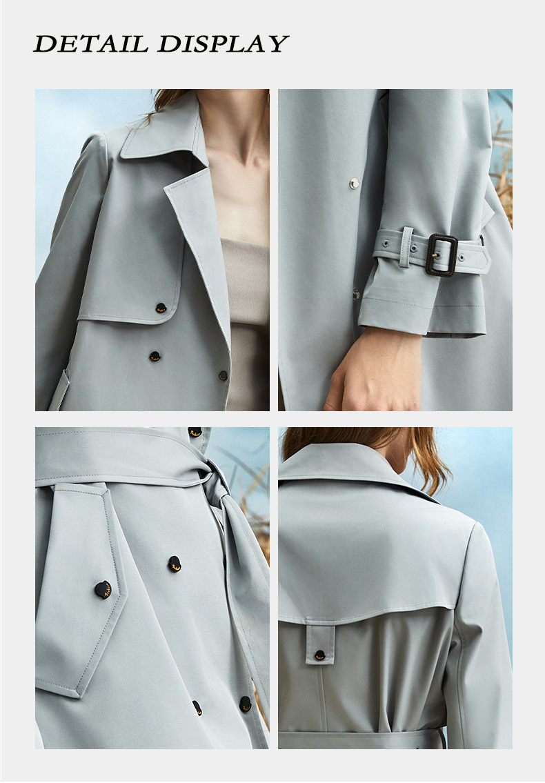 High-end Long Trench Coat