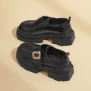 Agsdon Velcro Shiny Loafers