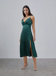 Front Cross Straps Silk Slip Dress – Nap Loungewear Intimates & Shapewear