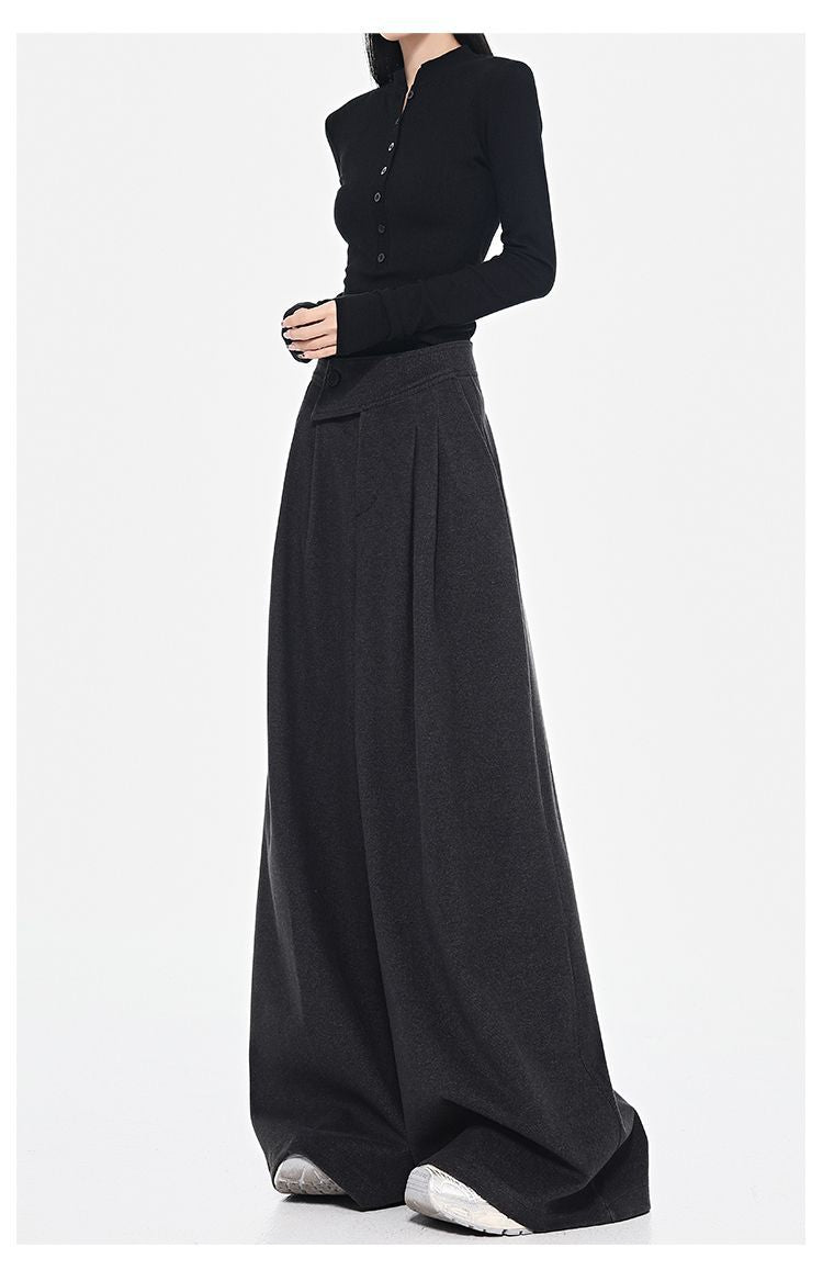 Winter 2025 Women's Wide-Leg Suit Pants
