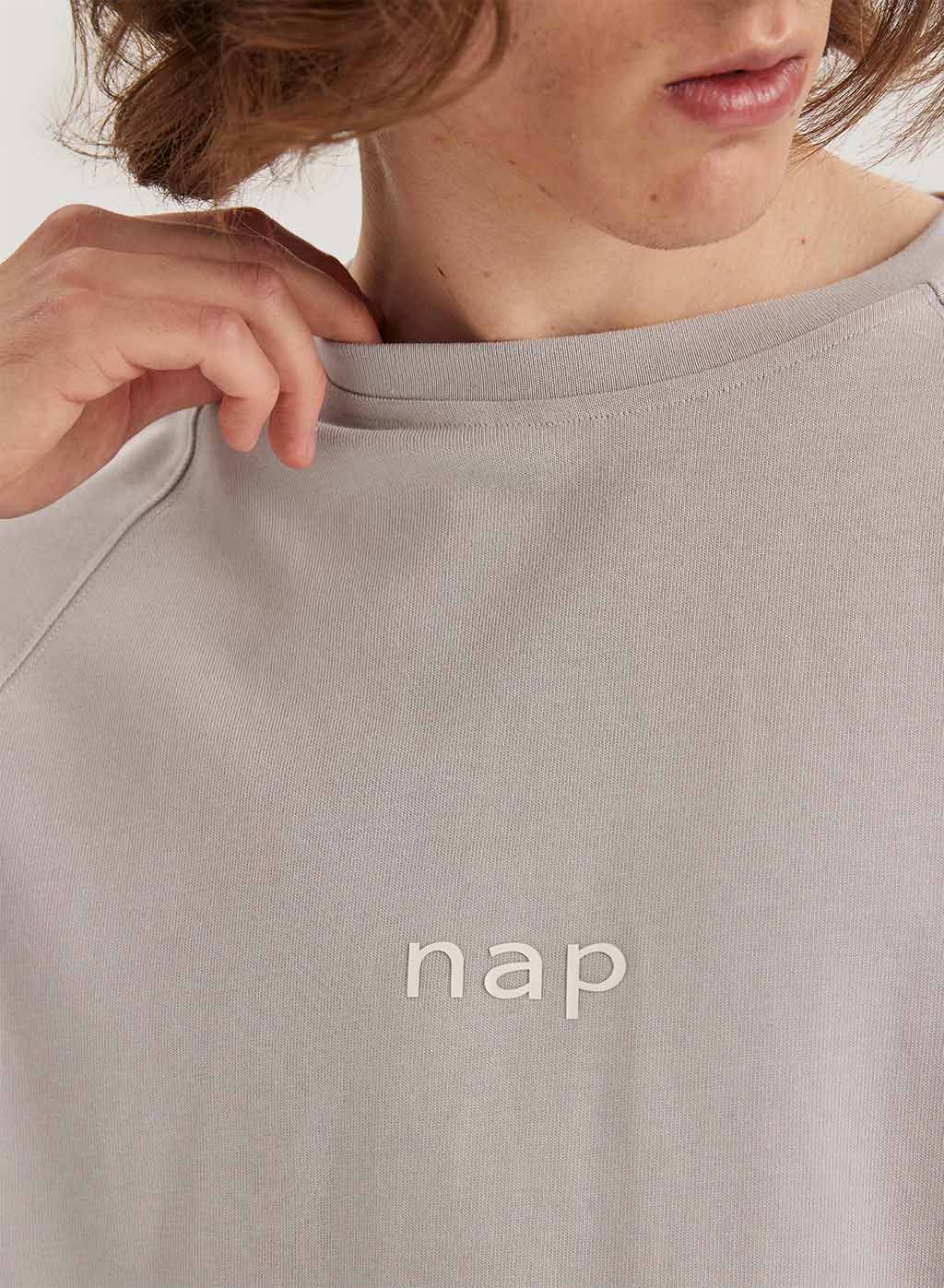 Long-Sleeve Graphic Logo Top