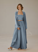 Flowy Open-Front Cardigan