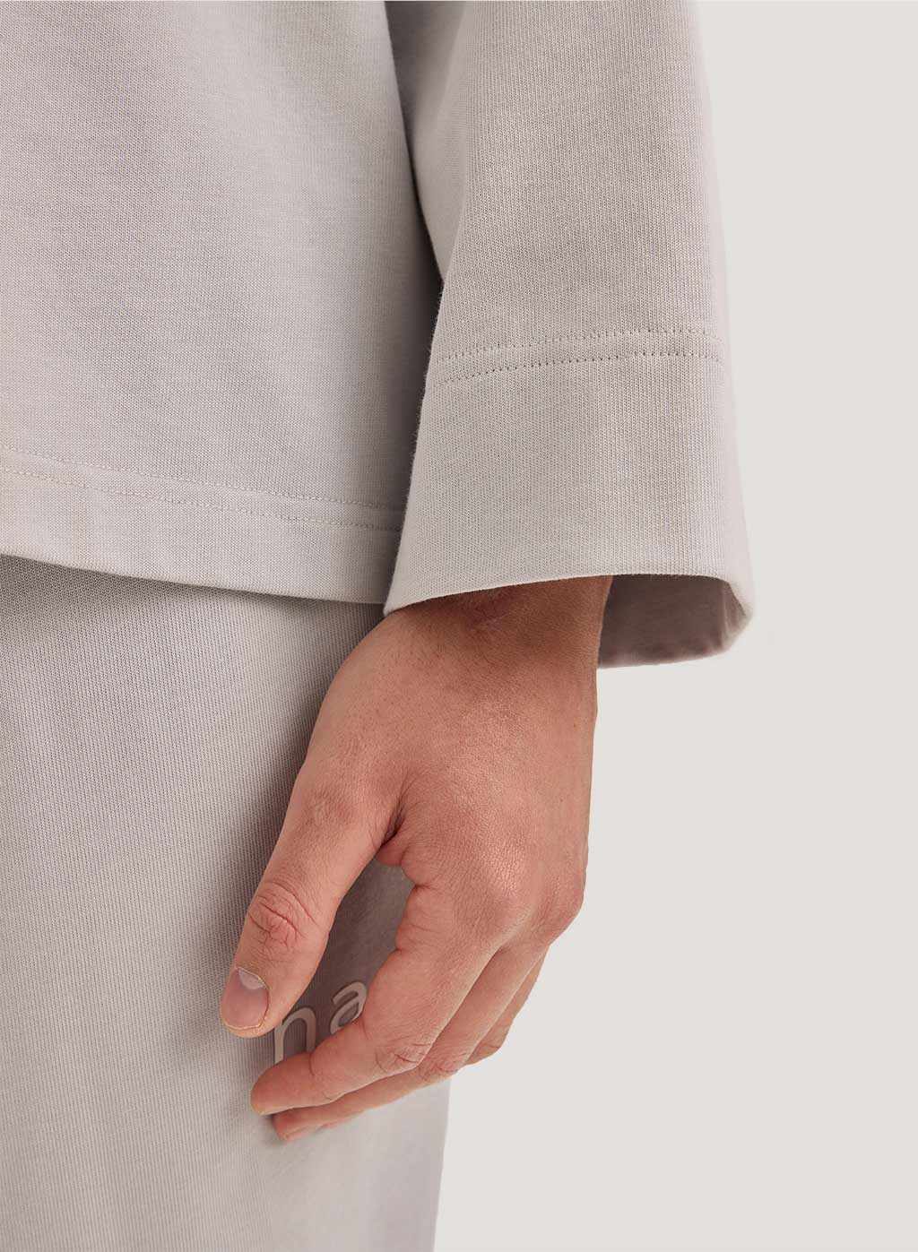 Long-Sleeve Graphic Logo Top