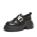 Agsdon Velcro Shiny Loafers