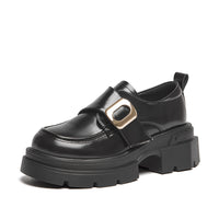 Agsdon Velcro Shiny Loafers