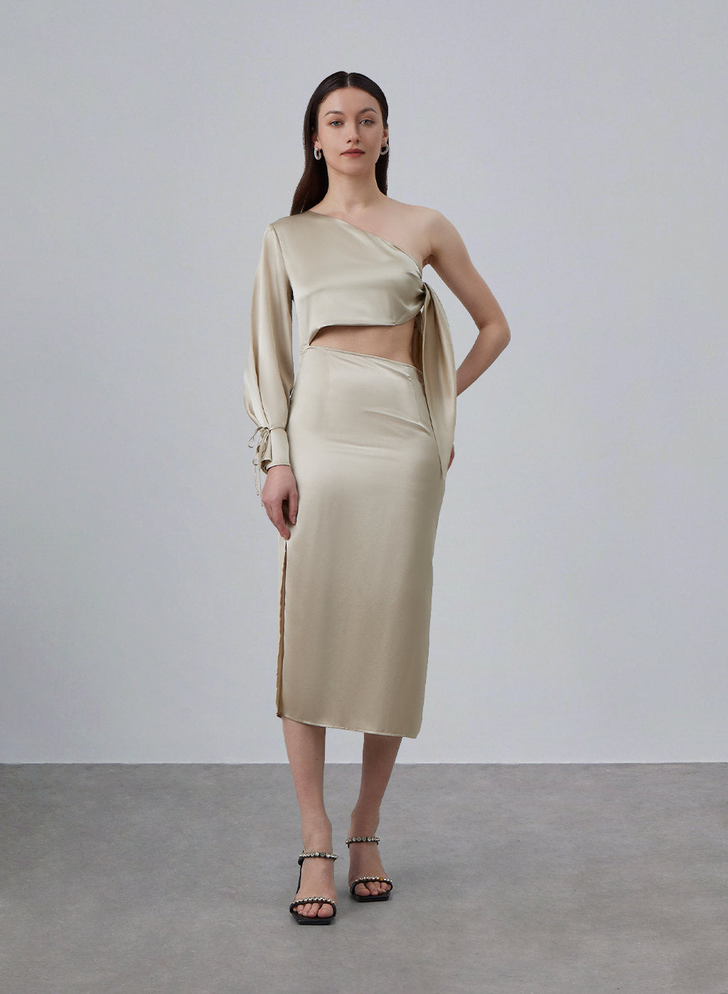 Pink Palace Silk Dress