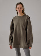 NAP Double-Layer Sleeve Sweatshirt