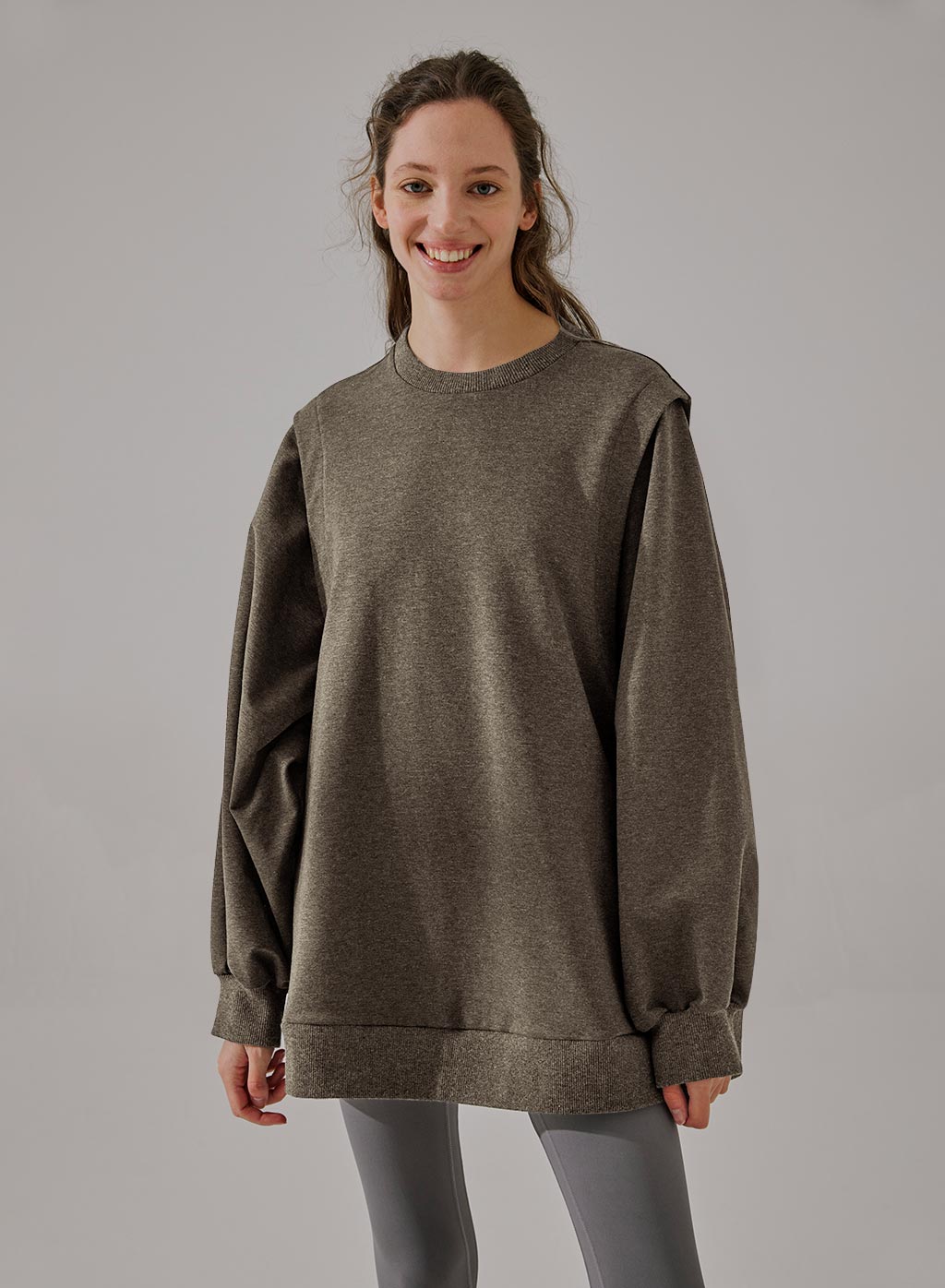 NAP Double-Layer Sleeve Sweatshirt