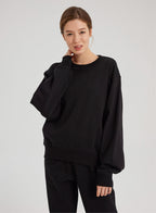 Drop Shoulder Loose Sweatshirt