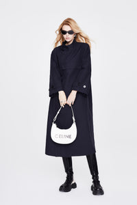 Lazy Style Long Trench Coat