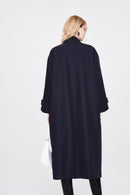 Lazy Style Long Trench Coat