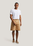 Mid-Rise Knee-Length Shorts