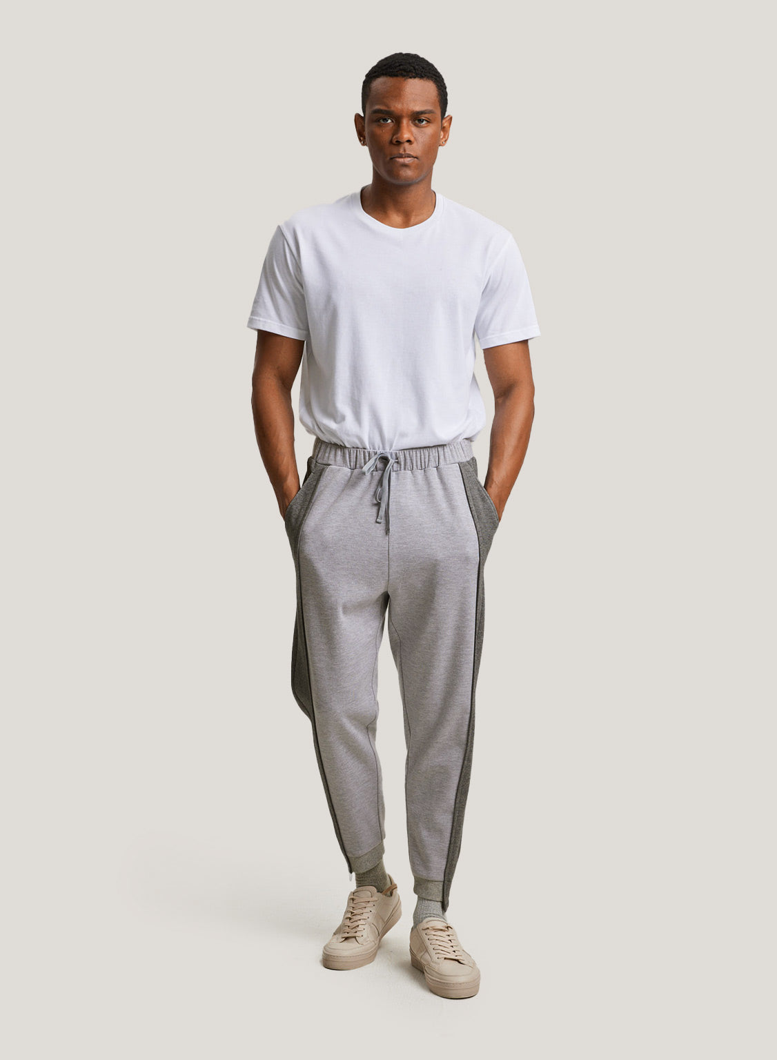 Two-Tone Track Pants