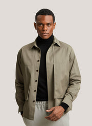 Short Workwear Jacket In Cotton – Nap Loungewear Outerwear