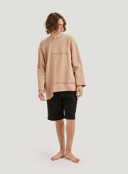 Edgy Oblique Sweatshirt – Nap Loungewear Tops