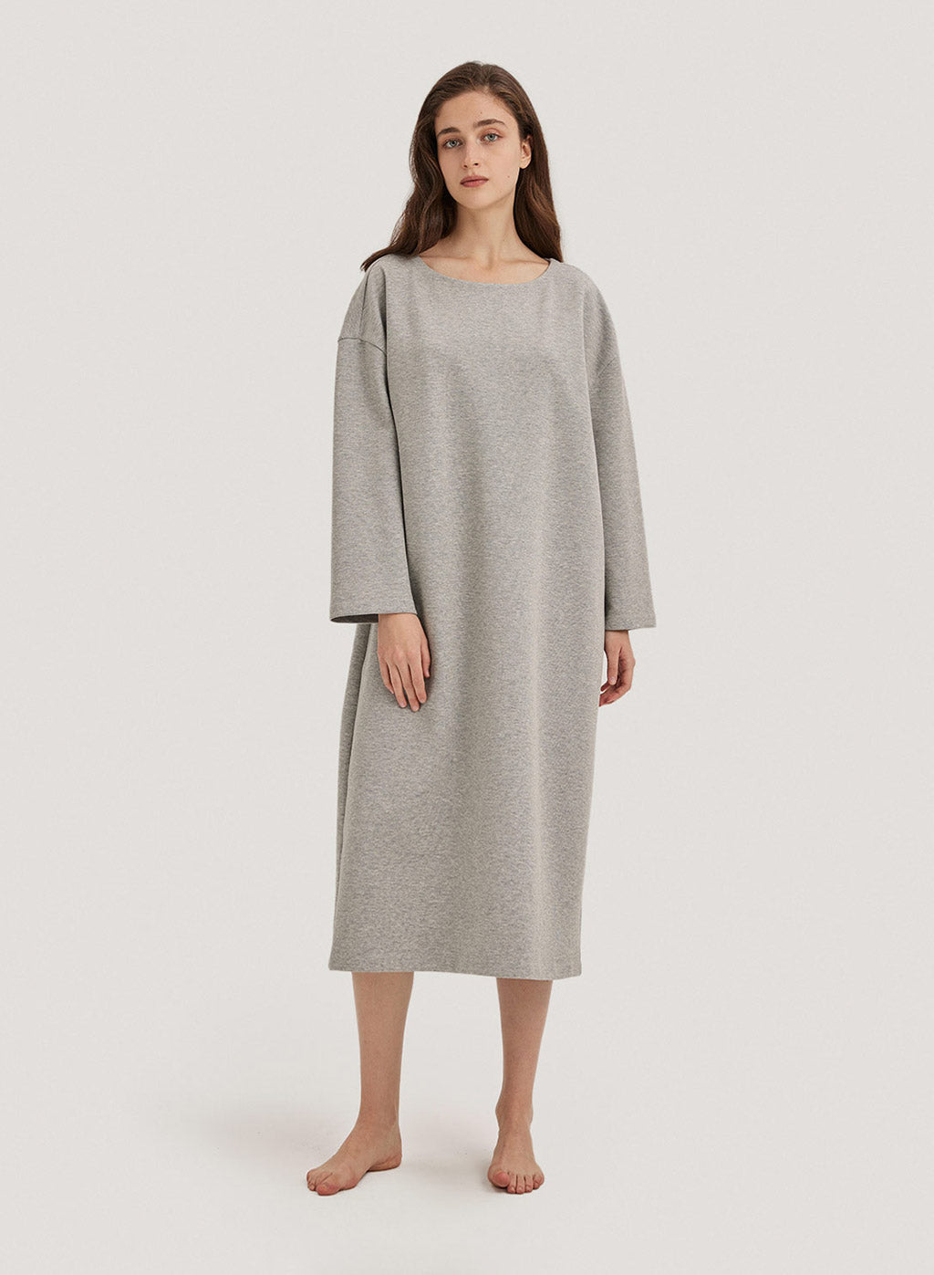 NAP Long-sleeve Straight Dress