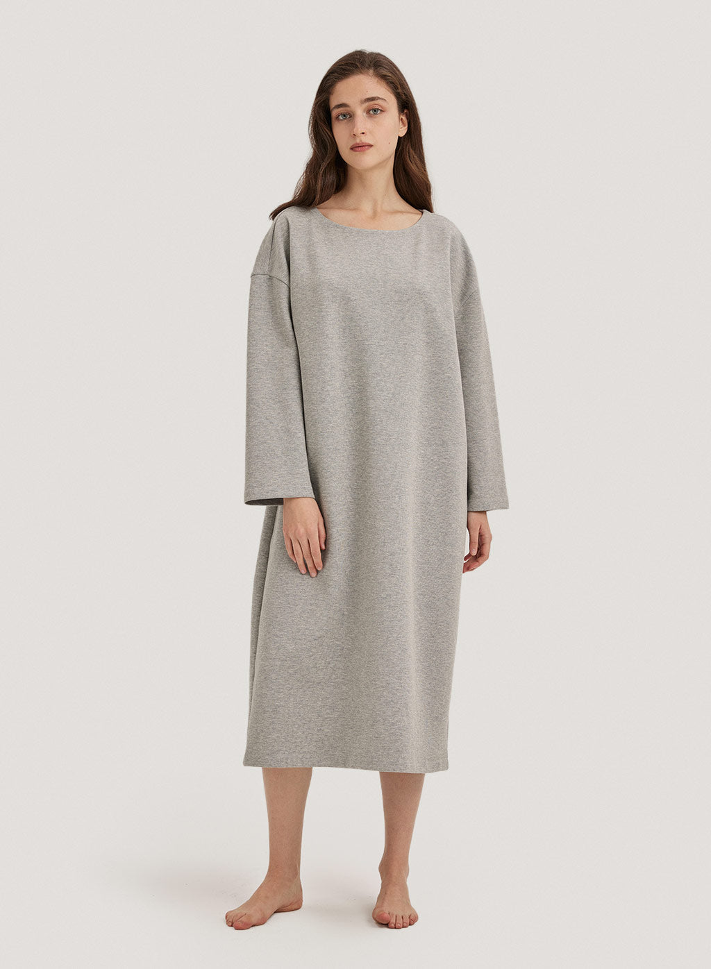 NAP Long-sleeve Straight Dress