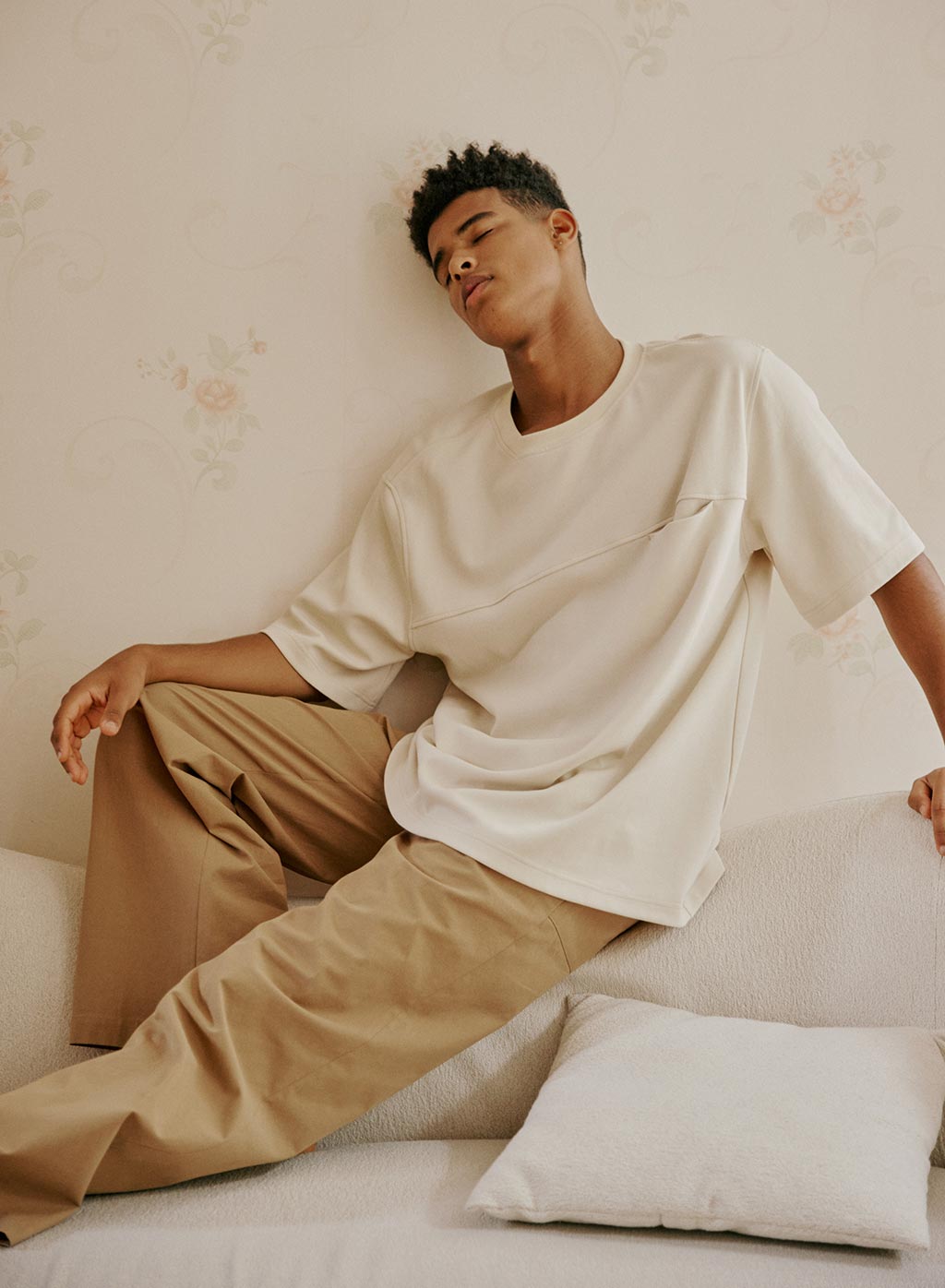 Wink Pocket Cotton T-shirt