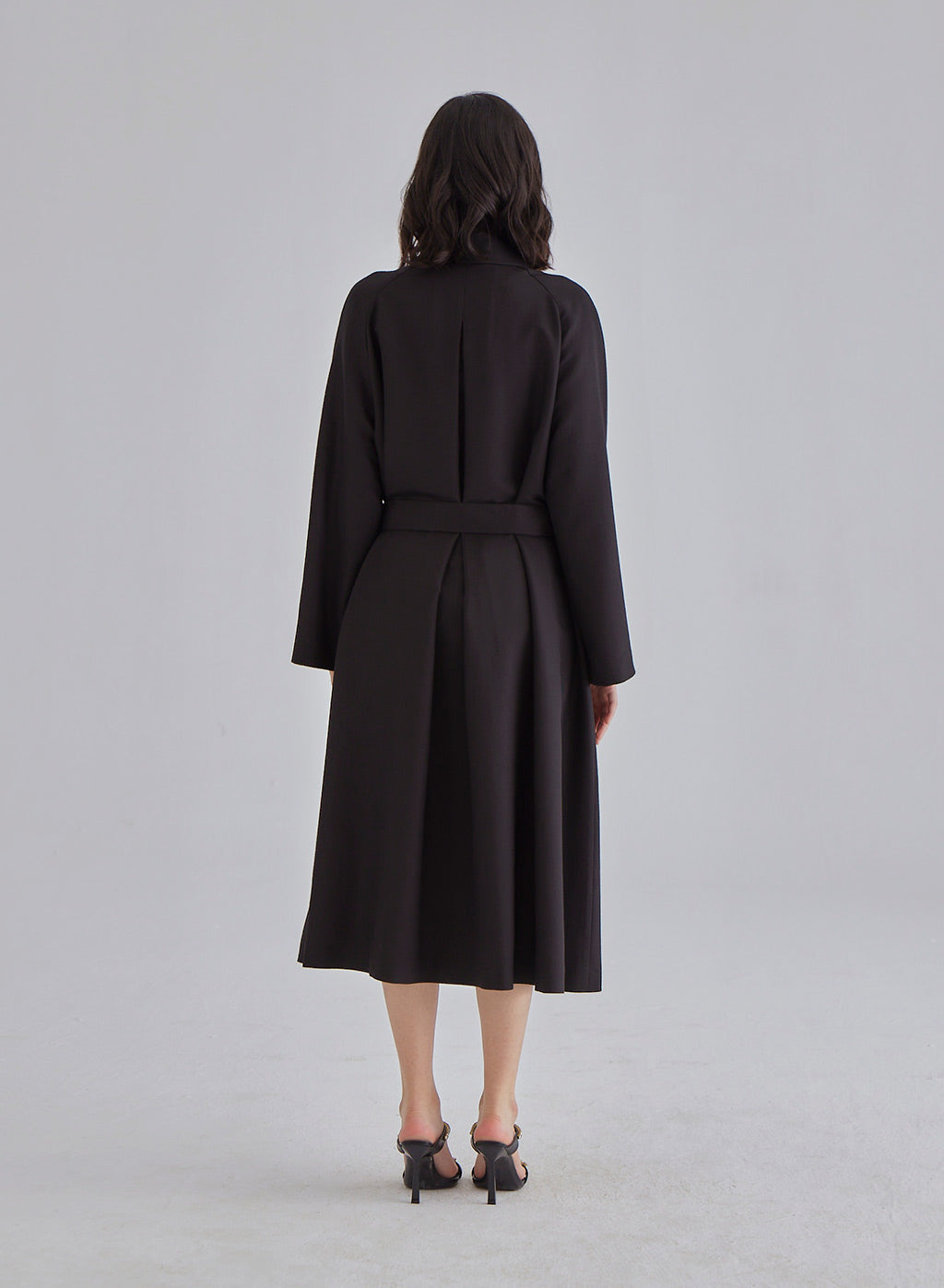 Black Vulture Silk Blend Coat