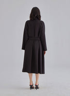 Black Vulture Silk Blend Coat