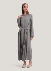 Draped Front 100% Cotton Dress – Nap Loungewear Dresses