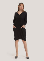 Loose V-Neck Dress