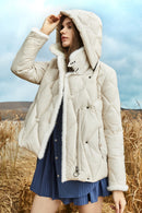 Arctic Grace Quilted Coat